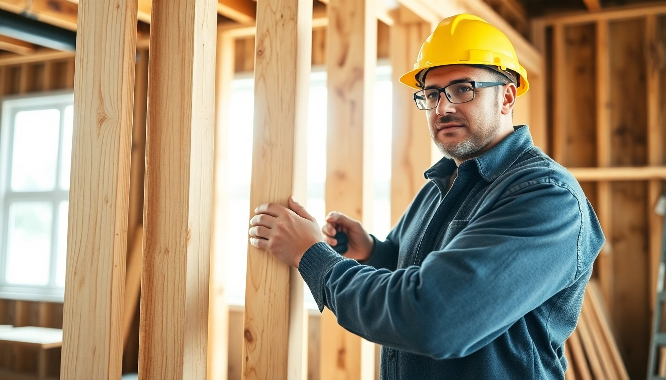 High-quality framing in construction process showcasing skilled craftsmanship and sturdy materials for building stability.