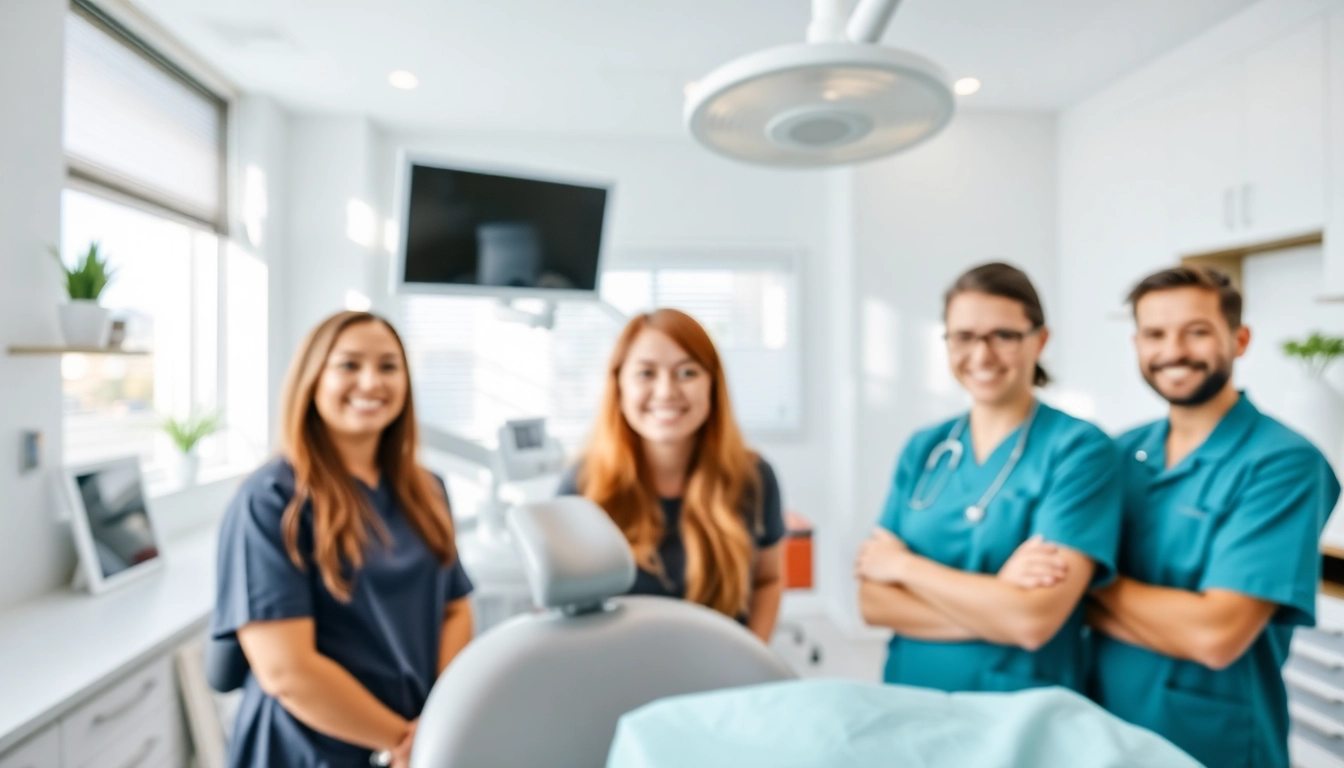 Ventura Bright Dental team providing friendly dental care in a welcoming clinic environment